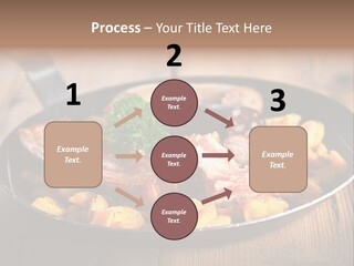 Food Kassler Essen PowerPoint Template