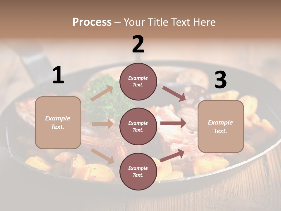 Food Kassler Essen PowerPoint Template