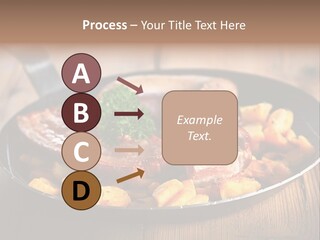 Food Kassler Essen PowerPoint Template