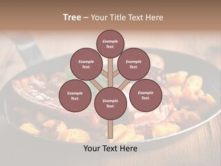 Food Kassler Essen PowerPoint Template