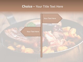Food Kassler Essen PowerPoint Template