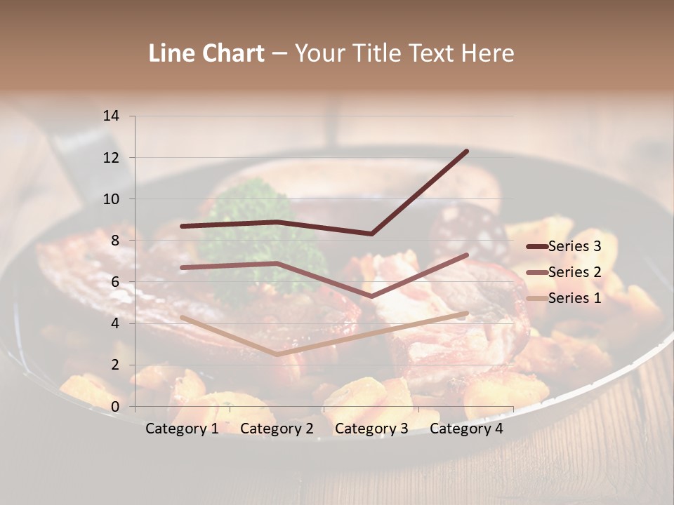 Food Kassler Essen PowerPoint Template