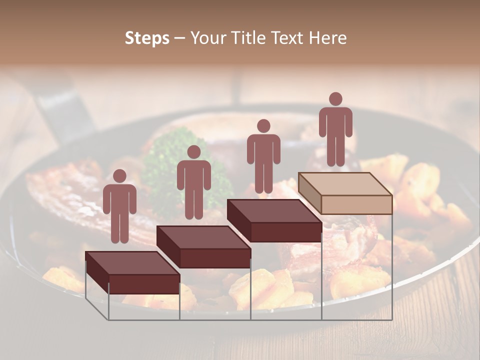 Food Kassler Essen PowerPoint Template