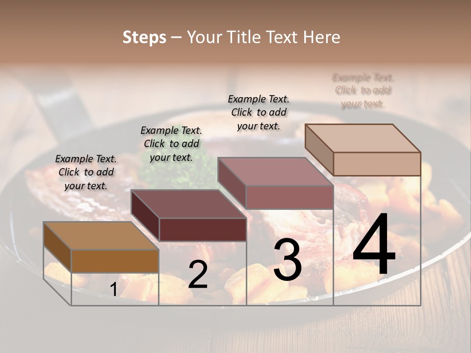 Food Kassler Essen PowerPoint Template