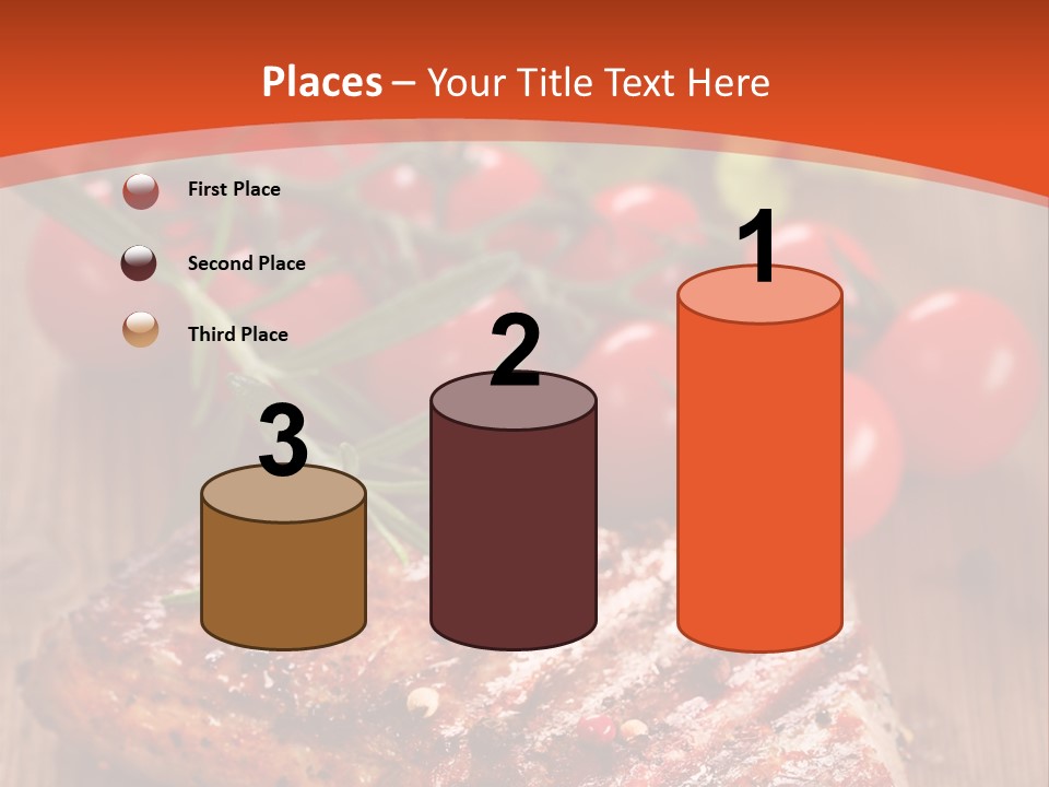 Steak Englisch Fleisch PowerPoint Template