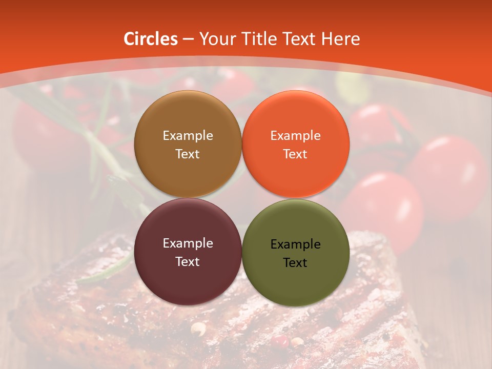 Steak Englisch Fleisch PowerPoint Template