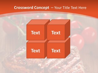 Steak Englisch Fleisch PowerPoint Template