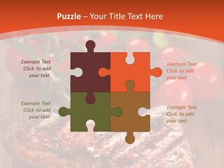 Steak Englisch Fleisch PowerPoint Template