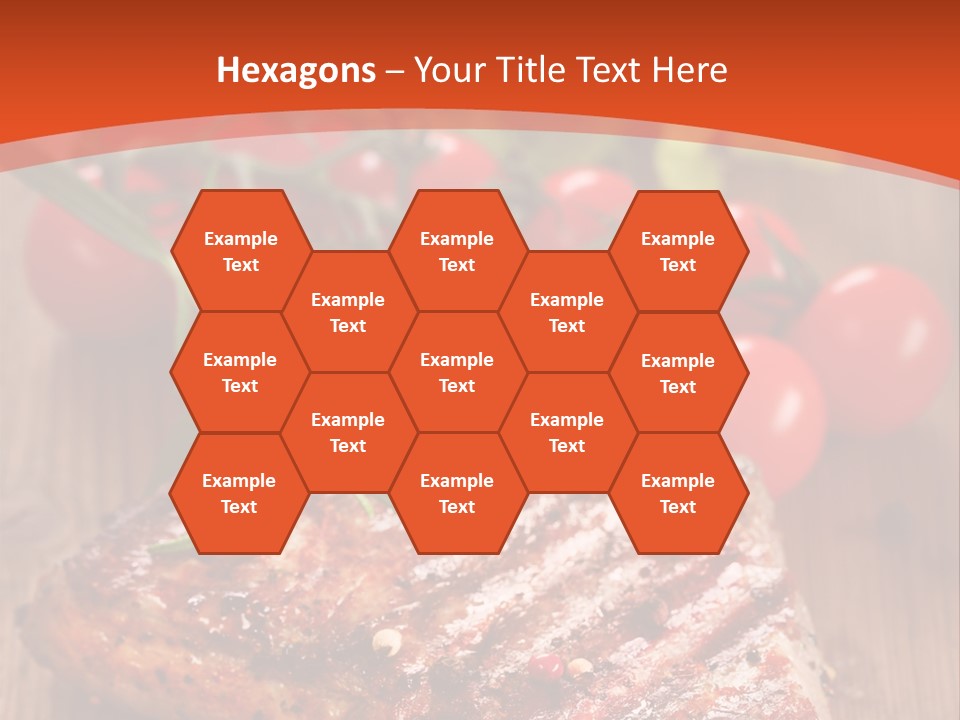 Steak Englisch Fleisch PowerPoint Template