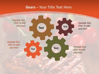 Steak Englisch Fleisch PowerPoint Template
