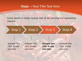 Steak Englisch Fleisch PowerPoint Template