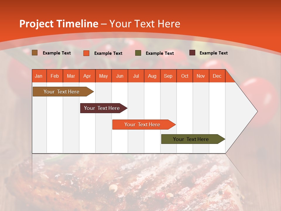 Steak Englisch Fleisch PowerPoint Template