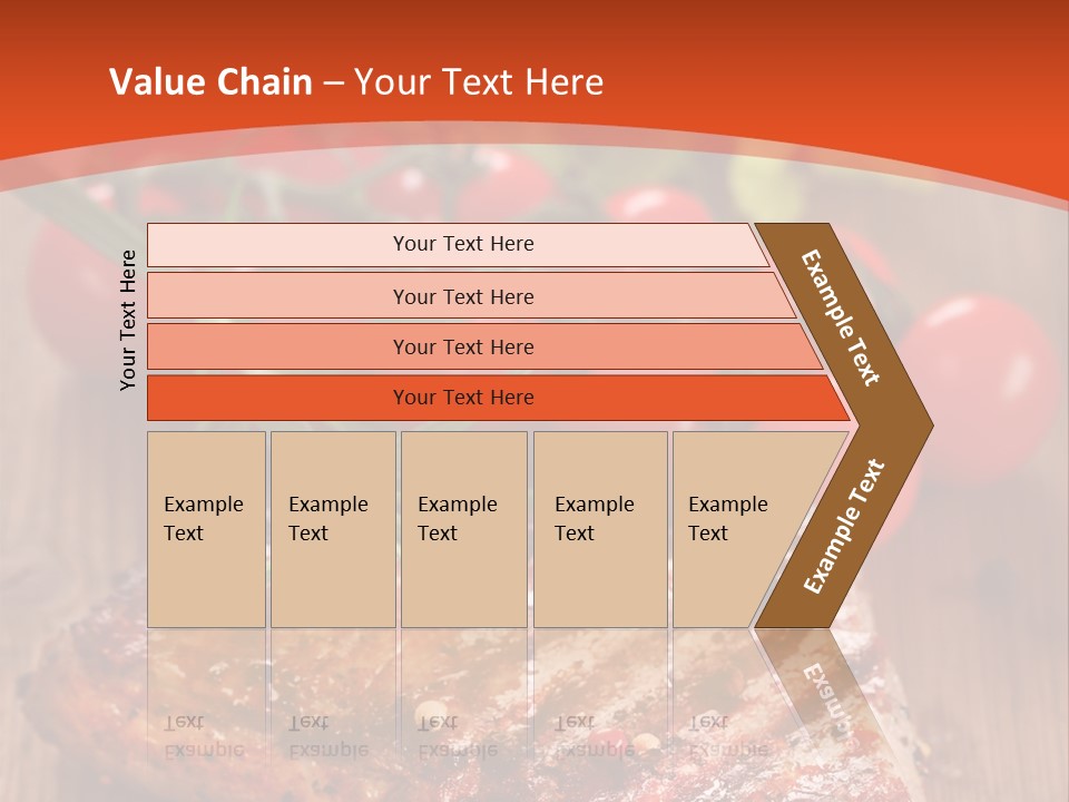 Steak Englisch Fleisch PowerPoint Template