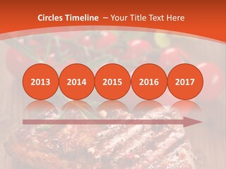 Steak Englisch Fleisch PowerPoint Template