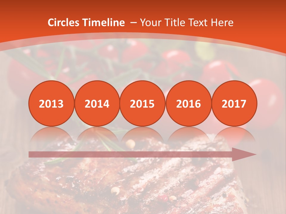 Steak Englisch Fleisch PowerPoint Template