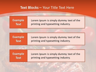 Steak Englisch Fleisch PowerPoint Template