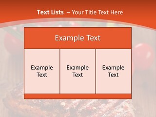 Steak Englisch Fleisch PowerPoint Template