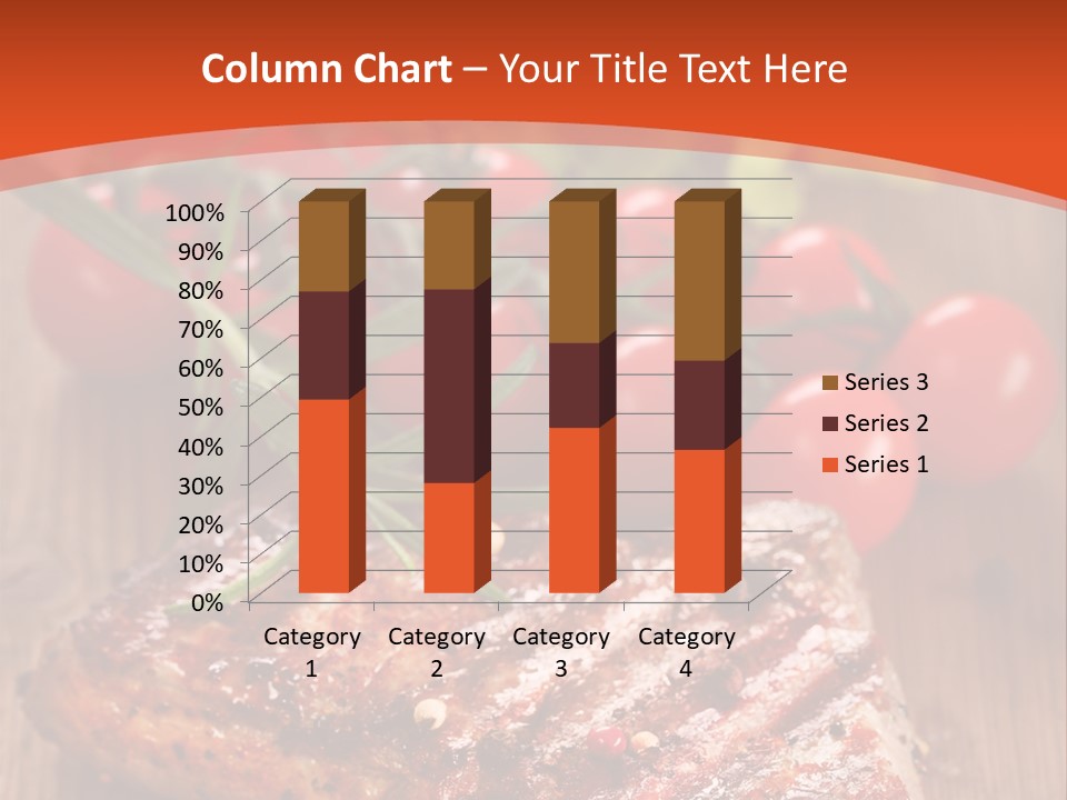 Steak Englisch Fleisch PowerPoint Template
