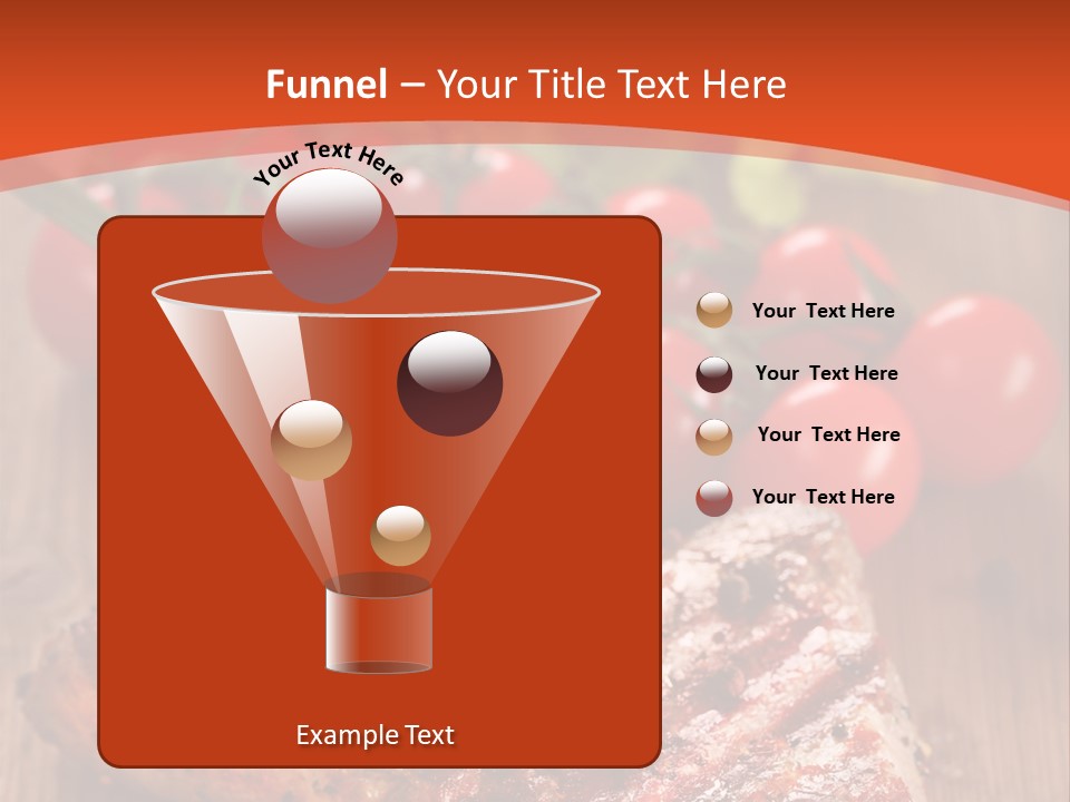 Steak Englisch Fleisch PowerPoint Template