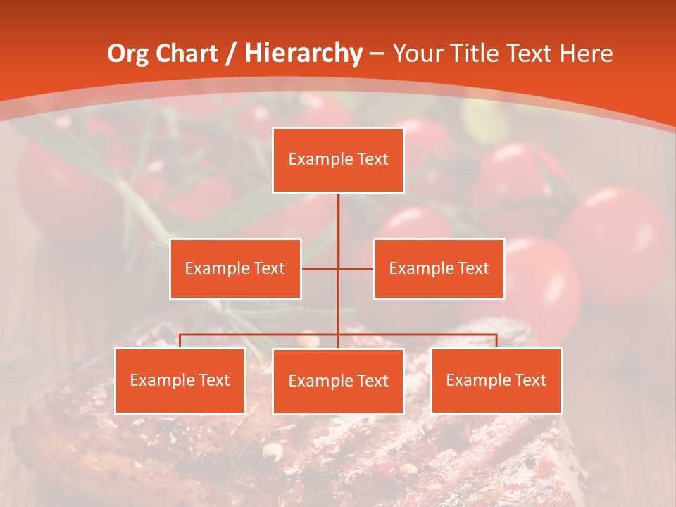 Steak Englisch Fleisch PowerPoint Template