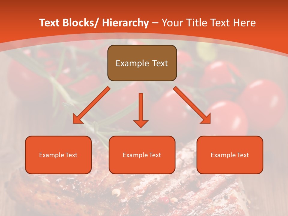 Steak Englisch Fleisch PowerPoint Template