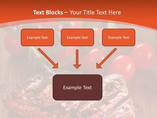 Steak Englisch Fleisch PowerPoint Template