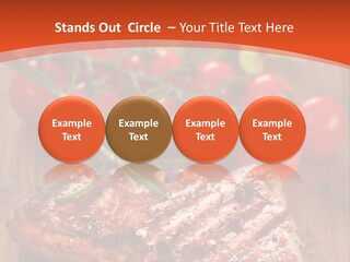 Steak Englisch Fleisch PowerPoint Template