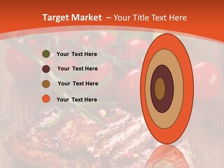 Steak Englisch Fleisch PowerPoint Template