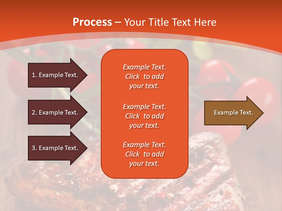 Steak Englisch Fleisch PowerPoint Template