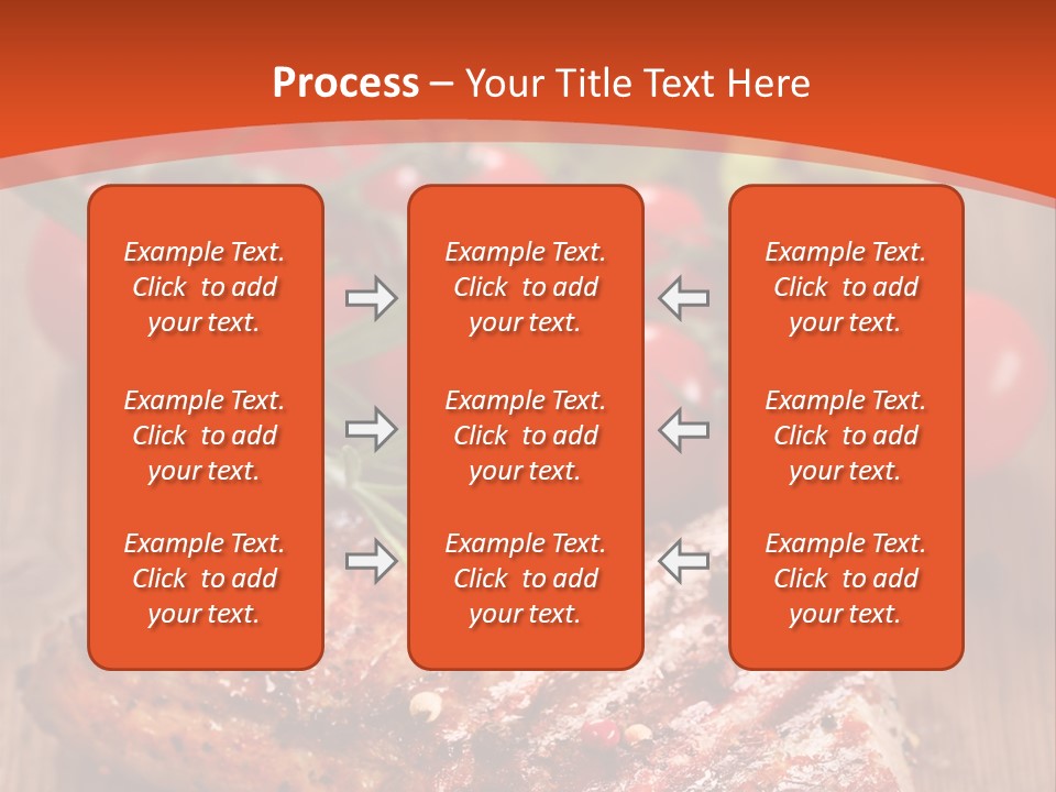 Steak Englisch Fleisch PowerPoint Template
