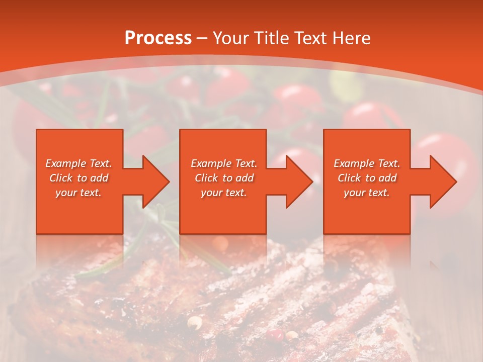 Steak Englisch Fleisch PowerPoint Template