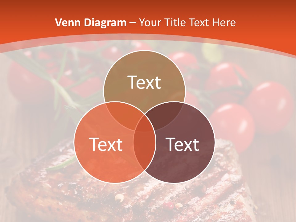 Steak Englisch Fleisch PowerPoint Template