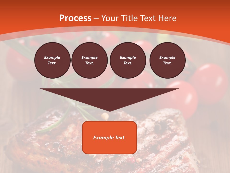 Steak Englisch Fleisch PowerPoint Template