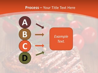 Steak Englisch Fleisch PowerPoint Template