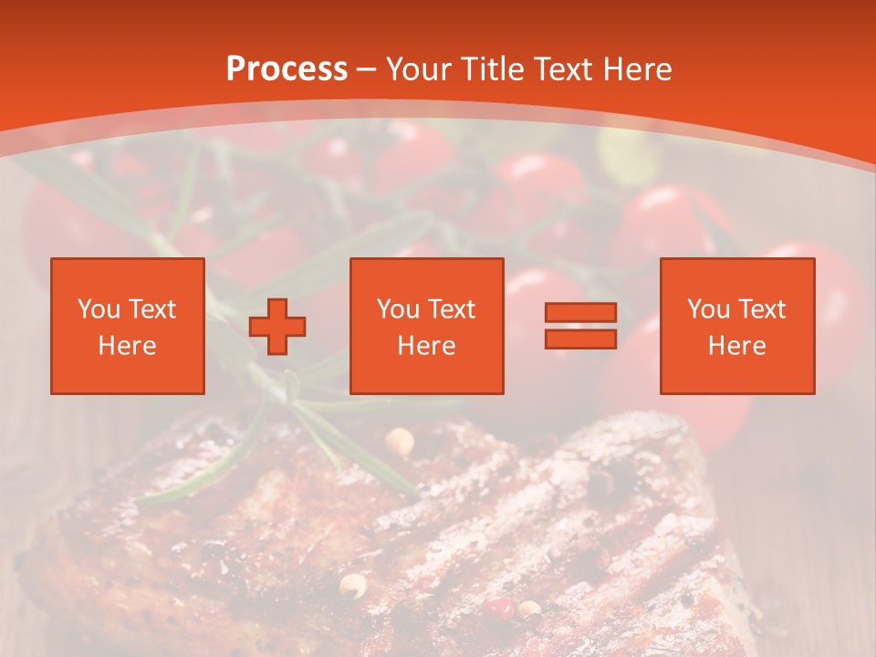 Steak Englisch Fleisch PowerPoint Template