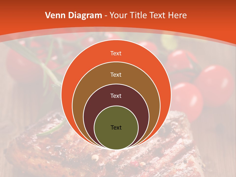 Steak Englisch Fleisch PowerPoint Template