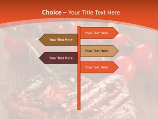 Steak Englisch Fleisch PowerPoint Template