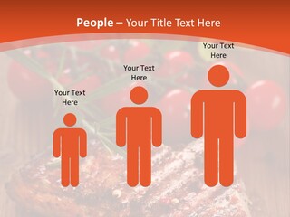 Steak Englisch Fleisch PowerPoint Template