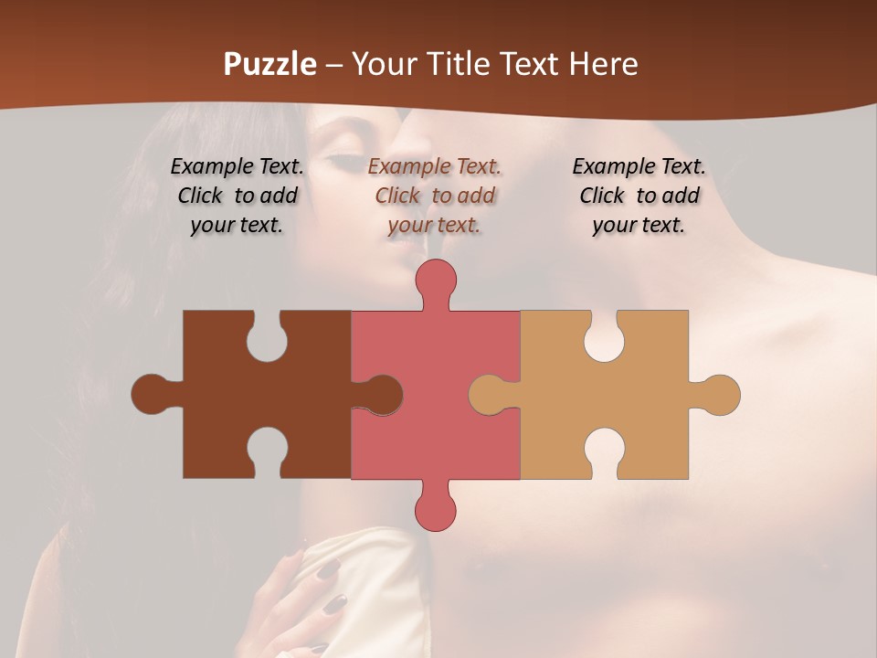 Romance Men Two PowerPoint Template