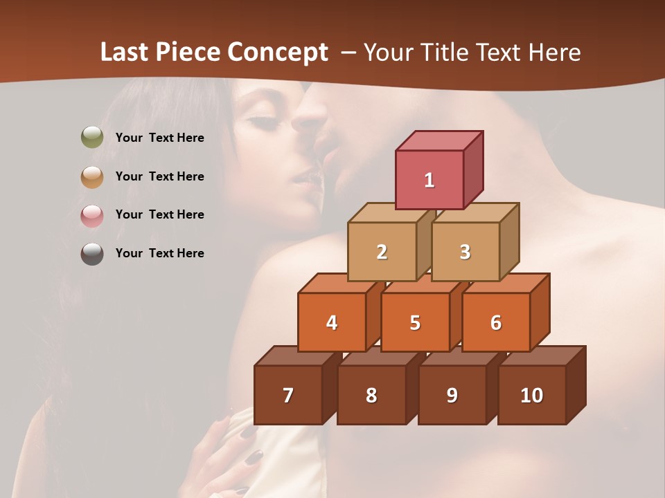 Romance Men Two PowerPoint Template