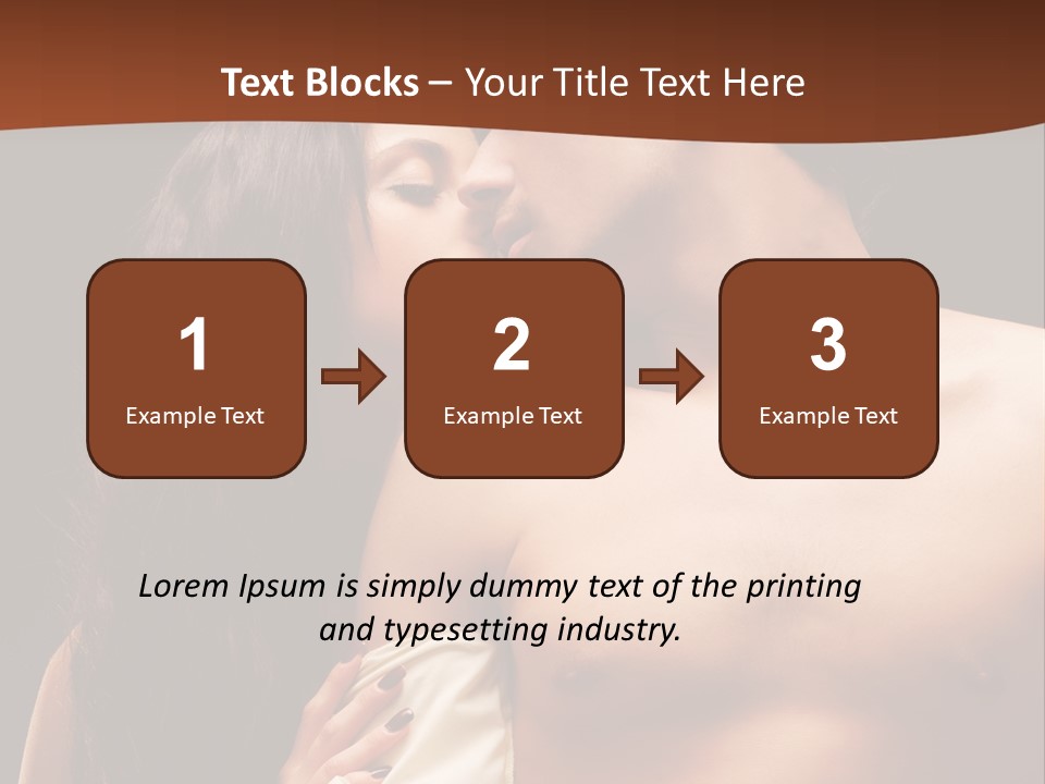 Romance Men Two PowerPoint Template