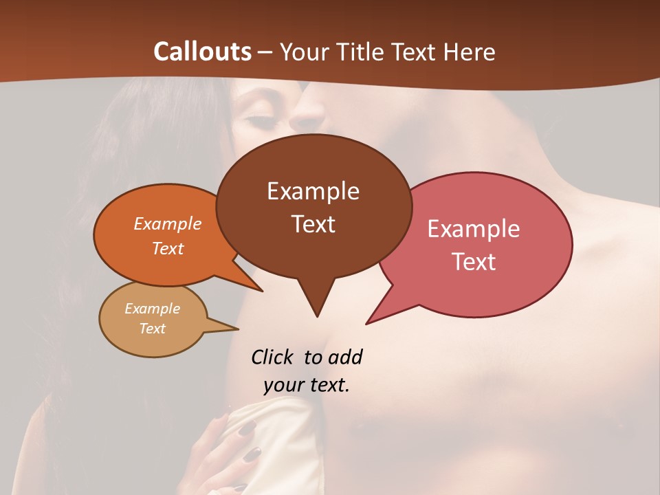 Romance Men Two PowerPoint Template