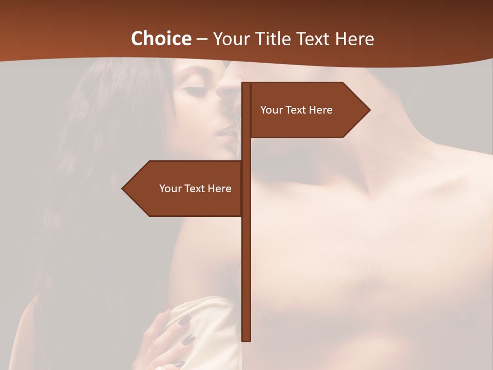 Romance Men Two PowerPoint Template