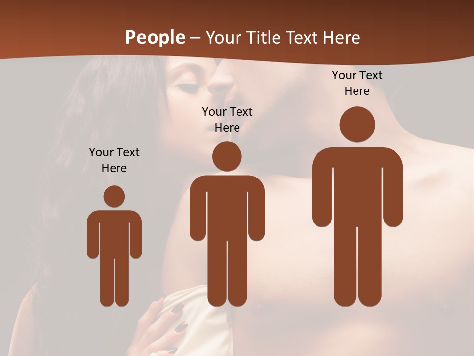 Romance Men Two PowerPoint Template