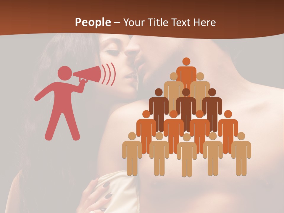 Romance Men Two PowerPoint Template