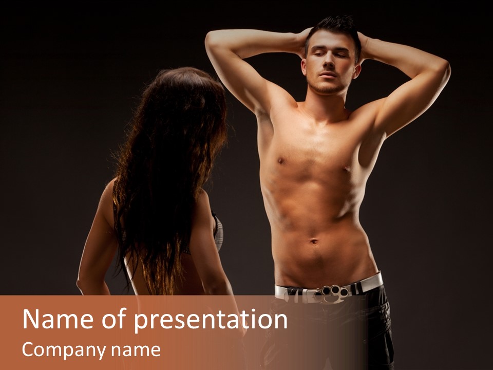 Female Lovers Studio PowerPoint Template