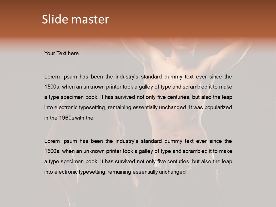 Female Lovers Studio PowerPoint Template