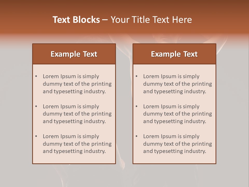 Female Lovers Studio PowerPoint Template