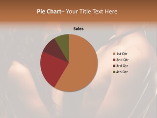 Model Naked Couple PowerPoint Template