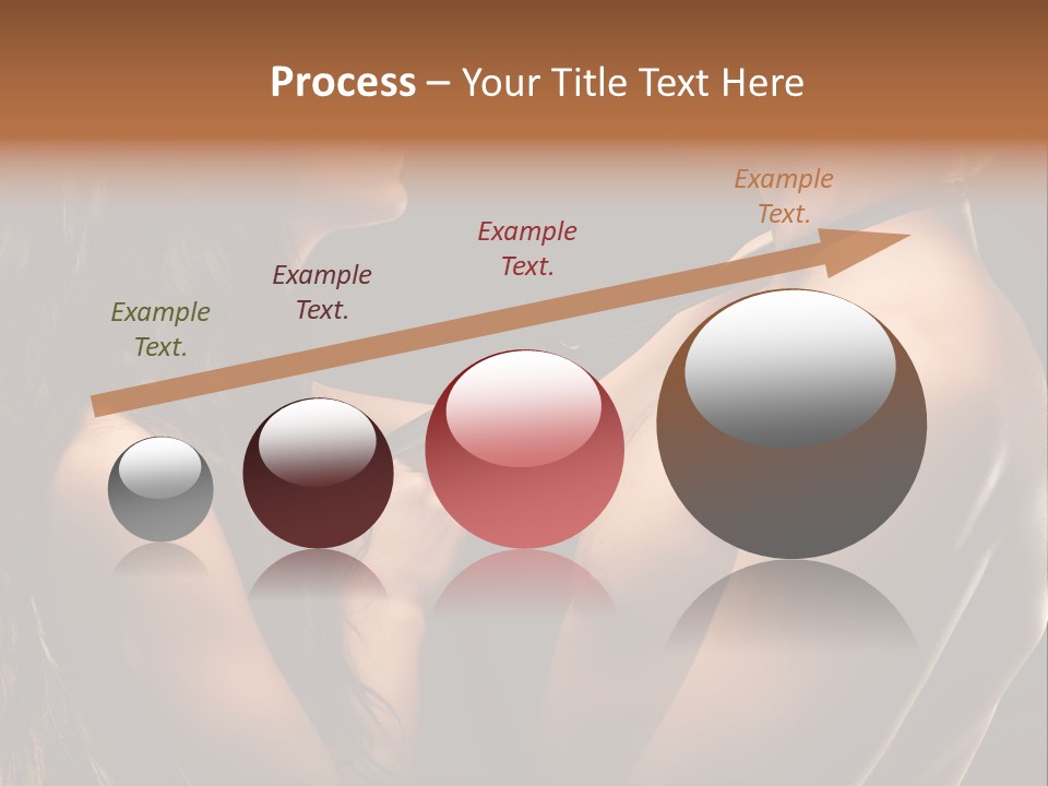 Model Naked Couple PowerPoint Template